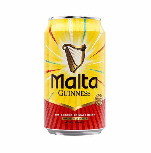 Malta Guinness can 330ml - Image 1