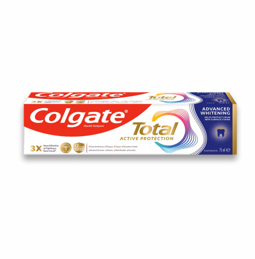 Colgate Total 12 Advance Whitening 75ml Toothpaste - Image 1